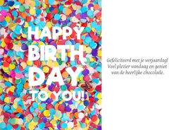 Tony's Chocolonely –  Happy Birthday To You!