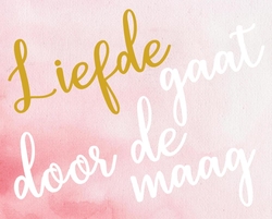 Merci Chocolade Doos - Liefde gaat door de maag