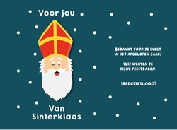 Sinterklaas Tony's Chocolonely met eigen wikkel