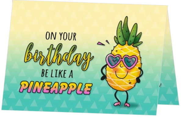 birthday pineapple ananas 