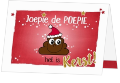 Joepie de poepie het is kerst