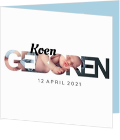 Koen - GEBOREN