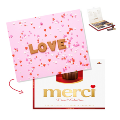 Merci Chocolade Doos 250 gram - love koekje