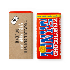 Tony's Chocolonely - kus door de brievenbus