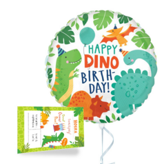 Ballon verjaardag - dino