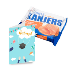 Kanjers stroopwafels - Geslaagd diploma