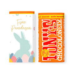 Tony's Chocolonely - fijne paasdagen konijn