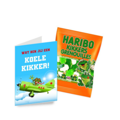 Haribo kikkers-Coole kikker