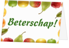 Beterschap met veel fruit