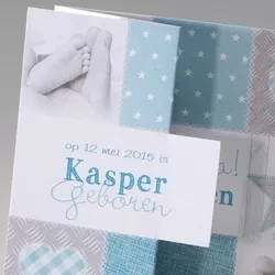 Kasper - Handjes en voetjes blauw