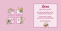 Lena - Baby met roze zonnebril 