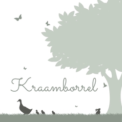 Kraamborrel silhouet