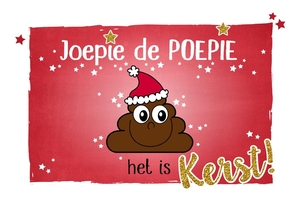 joepie de poepie het is kerst