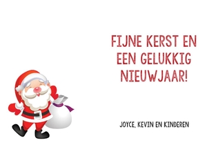 Kerstkaart ho ho ho